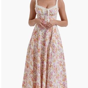 House of CB Corset Fit & Flare Dress